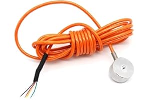 ATO.COM ATO Micro 50kg Compression Load Cell, Button Type, Load Cell Sensor, Small Compression 50kg Mini Force Sensor Weighing Sensor with High Accuracy