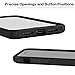 iPhone 7 Case, iPhone 7 Protective Case, Tiergrade Rubber Interior Matte Finished Easy Grip Slim Fit Dual Layer Drop Protection Shockproof Anti Scratch Resistant Cover for Apple iPhone 7 Black (negro)