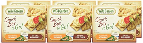 Traditional Hummus Dip + Multigrain Pita Chips (Pack Of 6)