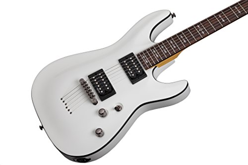 Schecter OMEN-6 6-String Electric Guitar, Vintage White