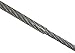 Loos Stainless Steel 302/304 Wire Rope, Vinyl Coated, 7x7 Strand Core, 1/16