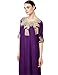 Baya Muslim Dress Dubai Kaftan for Women Half Sleeve Arabic Long Dress Abaya Islamic Clothing Girls Caftan Jalabiya
