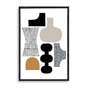 Framed Nordic Style Home Artwork for Living Room Bedroom