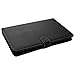 Contixo 10.1'' Tablet Folio Keyboard with Stand Universal PU Leather Case for Contixo Q102/Q103/LR102 Tablet and More 10.1'' or 10'' Tablets