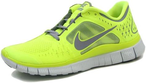 Amazon Nike ナイキ ランニング シューズ ウィメンズ ナイキ フリー ラン 3 レディース ボルト ステルス ピュアプラチナム 702 25 0cm Nike ナイキ シューズ バッグ