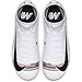 Nike Kids SuperFly 6 Academy GS FG/MG (2.5, White/Black/Pure Platinum)
