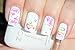 La Demoiselle Beautiful Nail Art Water Slide Tattoo Decals -Cat, Heart, Flowers, Bows, Butterflies,