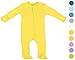 Baby Bodysuit Footie Organic Cotton - Sleep n Play with Gloved Sleeve