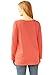 Women's Plus Size T-Shirt, Perfect, With Long Sleeves, Henley Neck