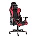 Deerhunter Gaming Chair, Swivel Leather Office Chair, High Back Ergonomic Racing Chair, Adjustable Computer Desk Chair with Lumbar Support and Headrest (RED)