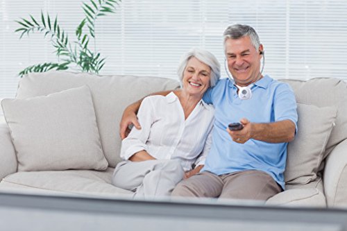 Wireless-Hearing-Aid-Headset-SystemArtiste-24G-TV-Assistive-Listening-Headphones-Including-Wireless-TransmitterFor-Elderly-Hearing-Aid-Headset2-Packs-Battery-White