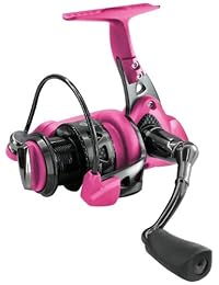 Okuma Trio damas edición de alta velocidad grafito rosa carrete
