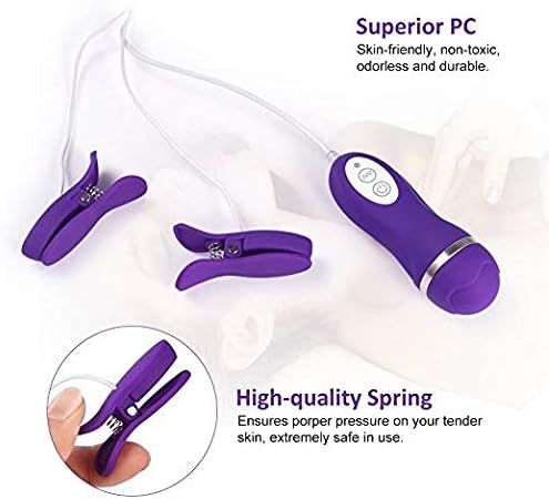 QMZZN Wireless Remote Control Clip 10 Frequency Power Female Interesting Toys QMZZN