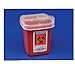 Kendall 8901SA Kendall Sharps Container 1/2 quart (Travel Size), 0.5 quarts