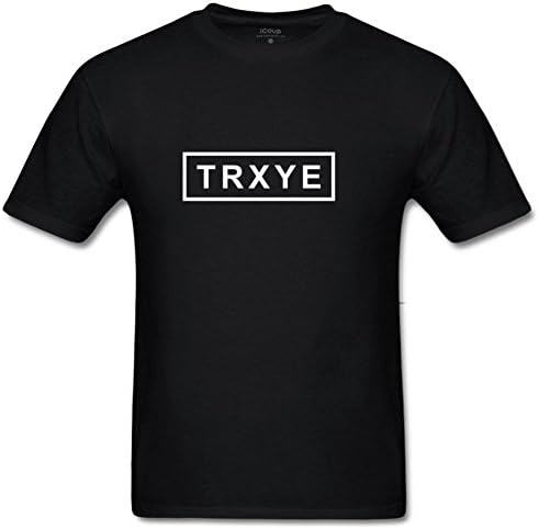 YangCH Men's TRXYE – Troye Sivan Cotton T-Shirt S Black