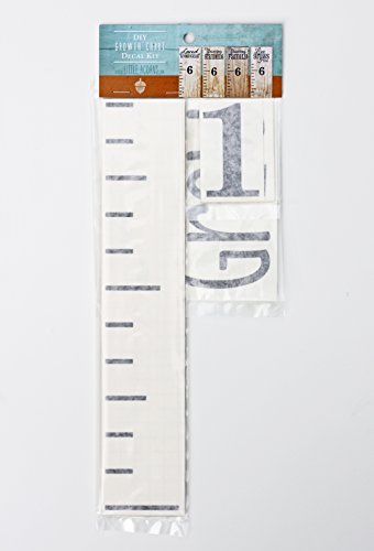 Little Acorns DIY Vinyl Growth Chart Ruler Decal Kit, Watch Me Grow