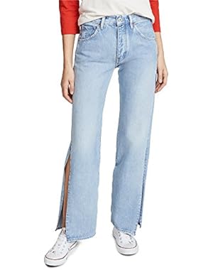 Women's LMC x SHOPBOP Split Arrow Wide Leg Jeans