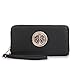 MMK collection Women Fashion Pad-lock Satchel handbags with wallet（2553）~Designer Purse for Women ~Multi Pocket ~ Beautiful Designer Handbag Set