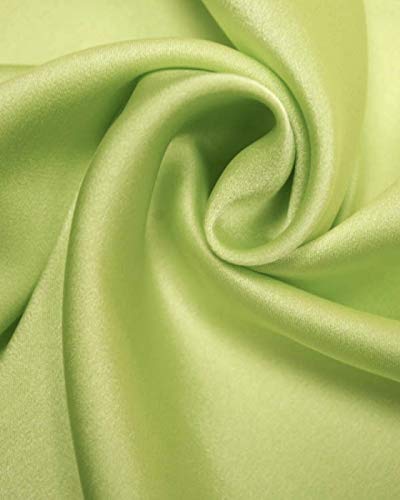 Reliable Bedding 100% Pure Silk Satin Sheet Set 7pcs, Silk Fitted Sheet 15'' Deep Pocket,Silk Flat Sheet,Silk Duvet Cover & Pillowcases Set !!! King, Sage