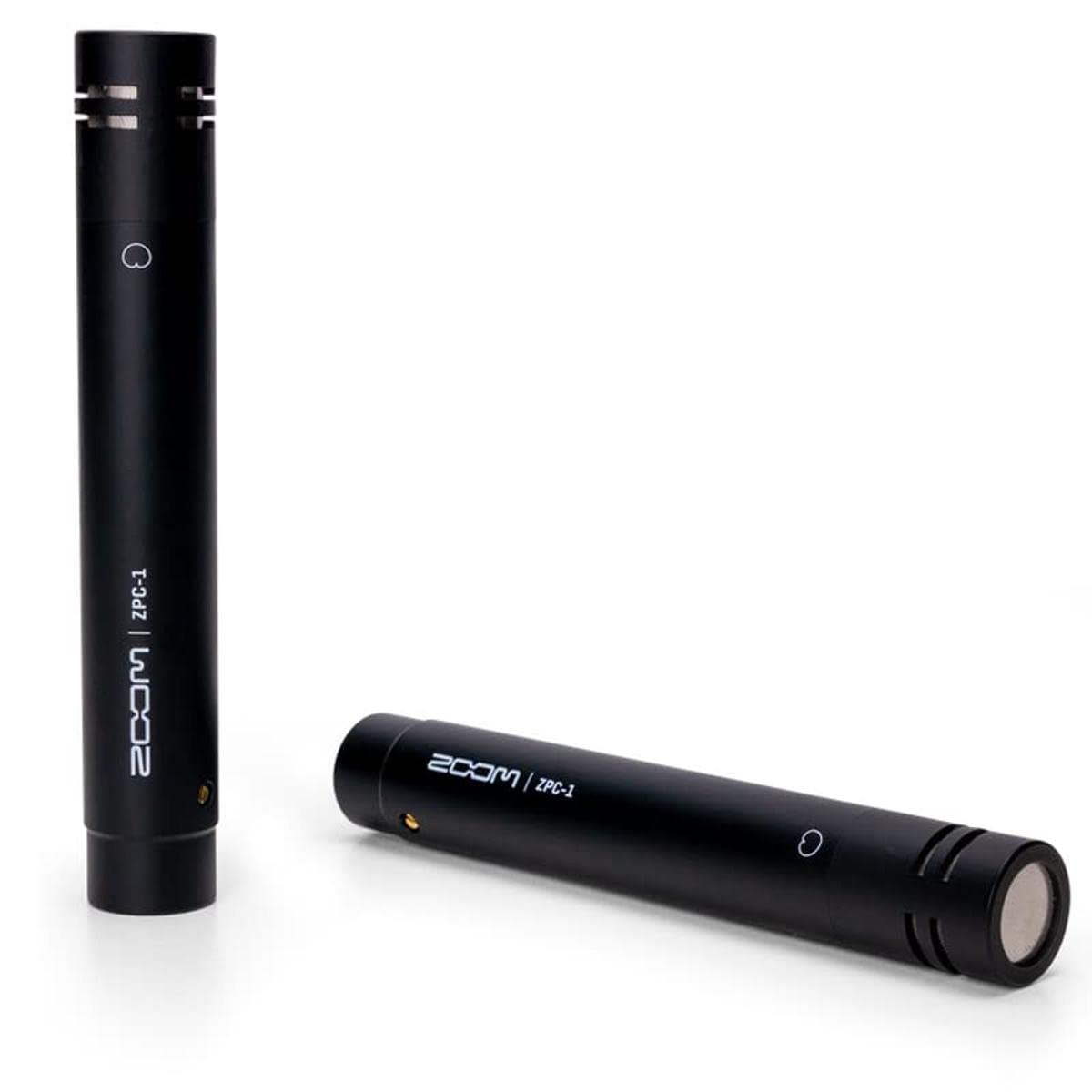 Zoom ZPC-1 matched stereo pair of pencil condenser microphones for studio, stage and instrument recording, for wide, crystal-clear stereo sound