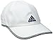 adidas Men's Adizero 2 Relaxed Performance Cap, White/Light Grey Heather/Mystery Blue, One Size