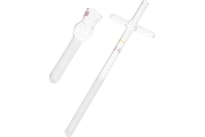 Healvian Glass Tissue Homogenizer for Laboratory Use Experiment Supplies Glassware