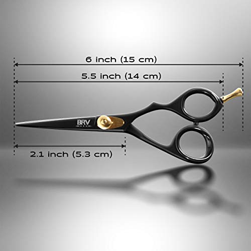 Facial Hair Scissors for Men Mustache & Beard Trimming Scissors 5.5