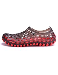 Clapzovr - Sandalias para hombre, para la ducha, para la playa, natación, piscina, río, zapatos de jardín, zuecos