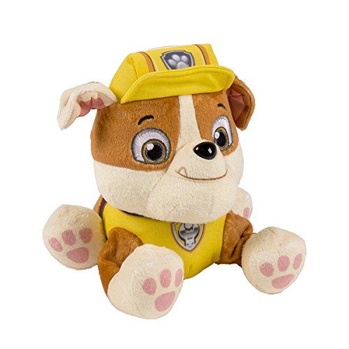 TY 41209 - Paw Patrol, Rubble mit glitzer Augen, 15 cm – Bild 7