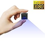 Mini Spy Camera Portable Hidden Camera 1080P Portable Pocket Nanny Camera Perfect Security Camera for Home and Office Use-No WiFi Function