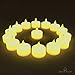 BEST FLAMELESS TEA LIGHTS(24 Pack)-Flameless Candles No Drips,No Mess-Bonus 6 Designer Decorating Bags-Battery Tea Lights for Wedding,Home Decor & Christmas-Yellow Flickering Flame Electric Led Candle