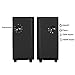 PuraFlame 12 Inches Octavia Portable Electric Fireplace Heater, 1500W, Black