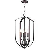 Maxim Provident-4 Light Chandelier-14.5 Inches Wide by 23.5 inches high-Oil Rubbed Bronze Finish -Traditional Installation
