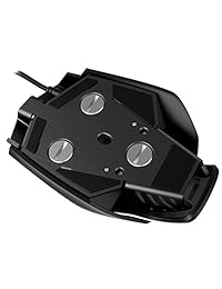 CORSAIR M65 Pro RGB   FPS Gaming Mouse   Sensor óptico de 12.000 DPI   Botón de francotirador de DPI ajustable   Pesas ajustables   Negro (certificado renovado)