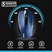 TECKNET Bluetooth Wireless Mouse, Ergonomic Design, 5 Adjustable DPI, 24 Month Battery Life, Compatible with Windows, Mac, Chromebook, Unisex