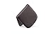 MEKU Womens Slim Leather Credit Card Wallet Card Holder Ladies Card Case Soft Chocolate