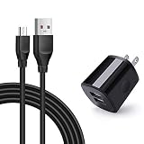Android Charger Cable with Wall Plug, Dual Port USB Charger Cube with Phone Charger Cord Micro USB 6ft Compatible for Samsung Galaxy S7/J7 V/J7 Star/J8,Tab S2/A 8.0,Note5,Moto G5/G6 Play,LG Stylo 3/2