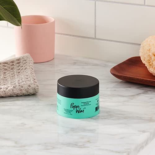 PiperWai Natural Deodorant W/Activated Charcoal 24Hour Sweat