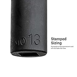 Capri Tools 3/8 in. Drive Shallow, Semi-Deep and