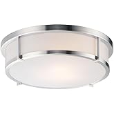 Maxim Rogue-3 Light Flush Mount-17 Inches Wide by 5.25 inches high-Satin Nickel Finish