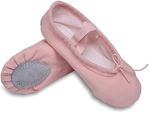 YYXR Ballet Slippers Canvas Dance Gymnastics Yoga Shoes Flats For Girls(Women/Big Kid/Little Kid/Toddler)