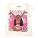 Disney Moana Girls 3 Pack Short Sleeve T-Shirt for Toddler and Big Kids