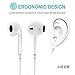 Bluetooth Headphones, ONCON Best Wireless Sport Earphones w/Mic in Ear Waterproof Earbuds Running Made Compatible for Apple iPhone Xs MAX XR X 8 7 Plus 6s 6 5s 5 4s 4 S9 S8 All Phones (White.)thumb 1