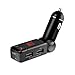 Ewin Bluetooth FM Transmitter, In-Car Bluetooth Receiver, FM Radio Stereo Adapter, Car MP3 Player, Car Charger with Handsfree Calling and Dual USB Charging Ports Up to 2A (FM Transmitter)