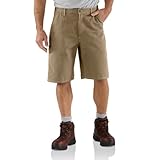 Carhartt Men's Canvas Utility Work Short,Golden Khaki,36