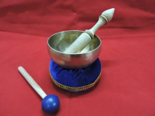 4 inch dia D Note Sacral Chakra 334 gm 577 Hz Tibetan Singing Bowl
