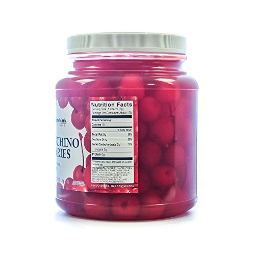 Maraschino Cherries with Stems, 74 Ounce Jar Pricepulse