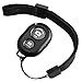 Kizaen Wireless Bluetooth Camera Shutter Remote Control for Smartphones - Create Amazing Photos and Selfies - Compatible with All iOS and Android Devices with Bluetooth/Including Wrist Strap