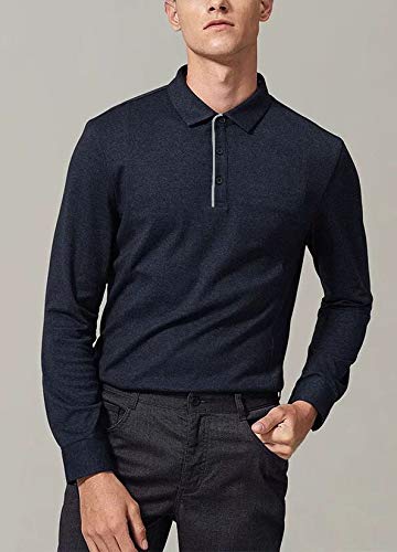 image for Fresca Men's Sun Protection Performance Quick Dry Golf Solid Polo Acti