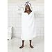 R2D2 Star Wars Hooded Bath Wrap Towel by Disney Great for Home Beach or Pool in White